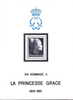 Monaco Bloc N** Yv:24 Mi:22 Princesse Grace (Thème) - Royalties, Royals
