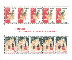 Monaco Bloc N** Yv:19 Mi:17 Europa Fête Des Rameaux (Thème) - 1981