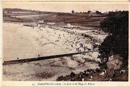 Carantec   P36   CPA 9X14          La Jetée De La Plage Du Kélenn - Carantec