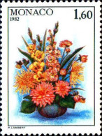 Monaco Poste N** Yv:1350 Mi:1559 Concours International De Bouquets (Thème) - Andere & Zonder Classificatie