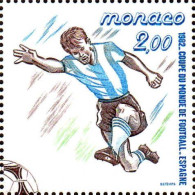 Monaco Poste N** Yv:1313 Mi:1540 Coupe Du Monde De Football Espagne (Thème) - 1982 – Spain