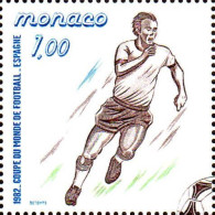 Monaco Poste N** Yv:1312 Mi:1539 Coupe Du Monde De Football Espagne (Thème) - 1982 – Espagne