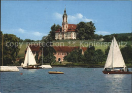 71709485 Birnau Klosterkirche Bodensee Segelboote Maurach - Autres & Non Classés