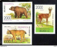 2590  Bears - Felins - Deers - Belarus Yv 112-16 - MNH - 1,65 . (6) - Beren