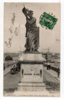 45 . ORLEANS . LA STATUE DE JEANNE D'ARC AUX TOURELLES . 1912 - Orleans
