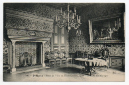 45 . ORLEANS . HOTEL DE VILLE . HOTEL GROSLOT . . SALLE DES MARIAGES . - Orleans