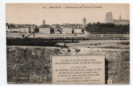 45 . ORLEANS . EMPLACEMENT DES ANCIENNES TOURELLES - Orleans