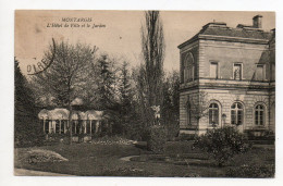 45 . Montargis . L'hôtel De Ville Et Le Jardin . 1924 - Montargis