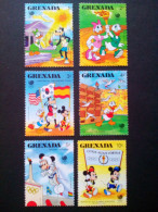 Timbres Neufs De Grenade Jeux Olympiques Séoul 1988 - Disney