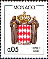 Monaco Taxe N** Yv:75/82 Armoiries De La Principauté (Thème) - Postzegels