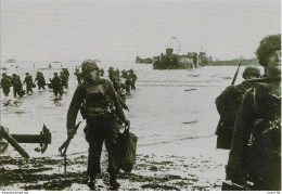 Cpm Débarquement En Normandie D Day 6-6-1944, Utah Beach - Oorlog 1939-45