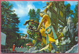 Singapore HAW PAR VILLA  Chinese Lion, Tiger Balm Garden In Pasir Panjong, Vintage 1965-75's_SW S1224_cpc - Singapour