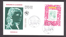 Enveloppe FDC - 2013 - Marianne 3D - 2010-2019