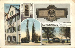 71709335 Konstanz Bodensee Huss-Haus Huss-Allee Huss-Grab Konstanz - Konstanz