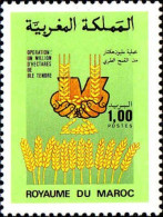 Maroc Poste N** Yv:1016 Mi:1103 Opération Un Million D'hectares De Blé Tendre - Maroc (1956-...)