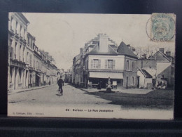 27259 . EVREUX . LA RUE JOSEPHINE . COMMERCES   . OBLITEREE - Evreux