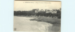 Dép 29 - Roscanvel - La Plage De Pont Scorff - L'école Et La Mairie - état - Autres & Non Classés