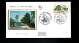 FDC 1989 FORET DE FONTAINEBLEAU - 1980-1989