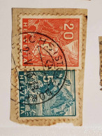 Gotthardbahn Und Pilatus - Used Stamps