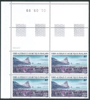 TAAF - N°269 BAIE LAROSE - BLOC DE 4 - COIN DATE  01.09.99 - Ungebraucht