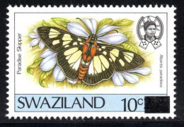 Swaziland - 1990 Butterflies 10c On 25c (**) # SG 579 - Swaziland (1968-...)
