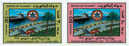 49223 MNH KUWAIT 1981 DIA MUNDIAL DEL MEDIO AMBIENTE - Kuwait