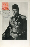 X0340 Egypt, Maximum 1950 The King Faruk,  Postmark Of Alexandria - Cartas & Documentos