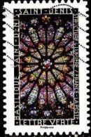 France Poste AA Obl Yv:1356 Mi:6643 Saint-Denis Basilique Saint-Denis (Lign.Ondulées) - Gebraucht