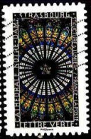 France Poste AA Obl Yv:1352 Mi:6639 Strasbourg Cathédrale Notre-Dame (Lign.Ondulées) - Gebraucht