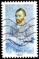 France Poste AA Obl Yv:1267 Mi:6423 Vincent Van Gogh Autoportrait (Lign.Ondulées) - Oblitérés