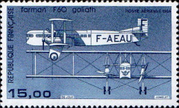 France Avion N** Yv:57 Mi:2428v Farman F 60 Goliath F-AEAU (Thème) - Avions