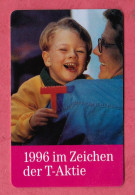 Germany, Germania. 1996 Im Zeichen Der T. 1996 Under The Sign Of T-Aktie.12DM-Telekom Used Phonecard. Exp.08.96. - P & PD-Series: Schalterkarten Der Dt. Telekom