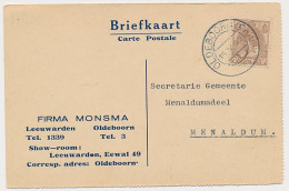 Firma Briefkaart Oldeboorn 1922 - Firma Monsma - Ohne Zuordnung