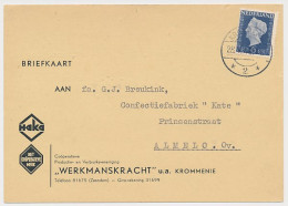 Firma Briefkaart Krommenie 1949 - HaKa - Cooperatieve Vereniging - Ohne Zuordnung