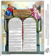 France Bloc N** Yv:  11 Mi:9 Déclaration Des Droits De L'Homme & Du Citoyen (Thème) - French Revolution