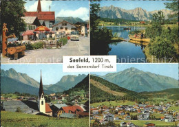 71708945 Seefeld Tirol Dorfstrasse Brunnen Wildsee Wettersteingebirge Karwendelg - Sonstige & Ohne Zuordnung