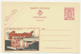 Publibel - Postal Stationery Belgium 1946 Wallpaper - Non Classés