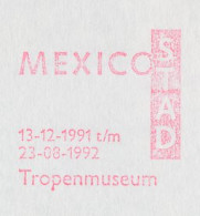 Meter Cover Netherlands 1992 Mexico Stad - Exhibition Tropical Museum - Non Classés