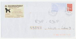 Postal Stationery / PAP France 2001 Dog - Poodle - Other & Unclassified