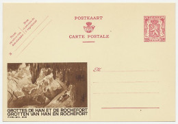 Publibel - Postal Stationery Belgium 1946 Caves - Han And Rochefort - Other & Unclassified