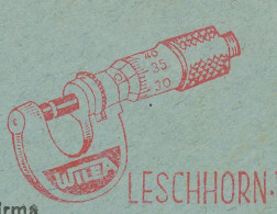 Meter Cover Germany 1939 Tools - Measuring  - Otros & Sin Clasificación