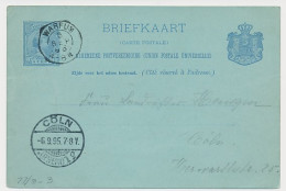 Kleinrondstempel Warfum - Duitsland 1895 - Ohne Zuordnung