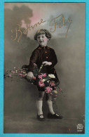 * Fantaisie - Fantasy - Fantasie (Enfant - Child - Kind) * (R.B. Brux 5397) Bonne Fête, Girl, Fille, Fleurs, Flowers - Portraits