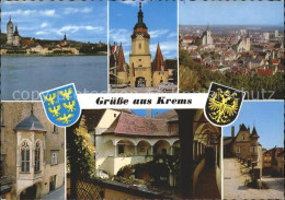 71708905 Krems Donau Steiner Tor Stadtmitte Goeglhaus Alte Post Wegscheid Wappen - Sonstige & Ohne Zuordnung