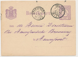 Kleinrondstempel Delden 1880 - Non Classés