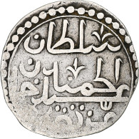 Algérie, Abdul Hamid I, 1/8 Budju, 3 Mazuna, AH 1190 (1776), Argent, TTB - Algérie