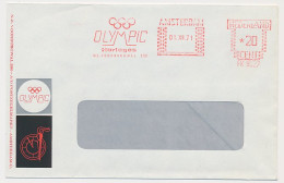 Meter Cover Netherlands 1971 Olympic Watches - Sonstige & Ohne Zuordnung