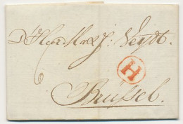 Amsterdam - Brussel Belgie 1800 - ( H ) - ...-1852 Vorläufer