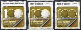 217895 MNH KUWAIT 1995 100 ANIVERSARIO DEL VOLLEYBALL - Koweït