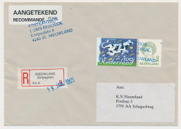 MiPag / Mini Postagentschap Aangetekend Nieuwland 1995 - Ohne Zuordnung